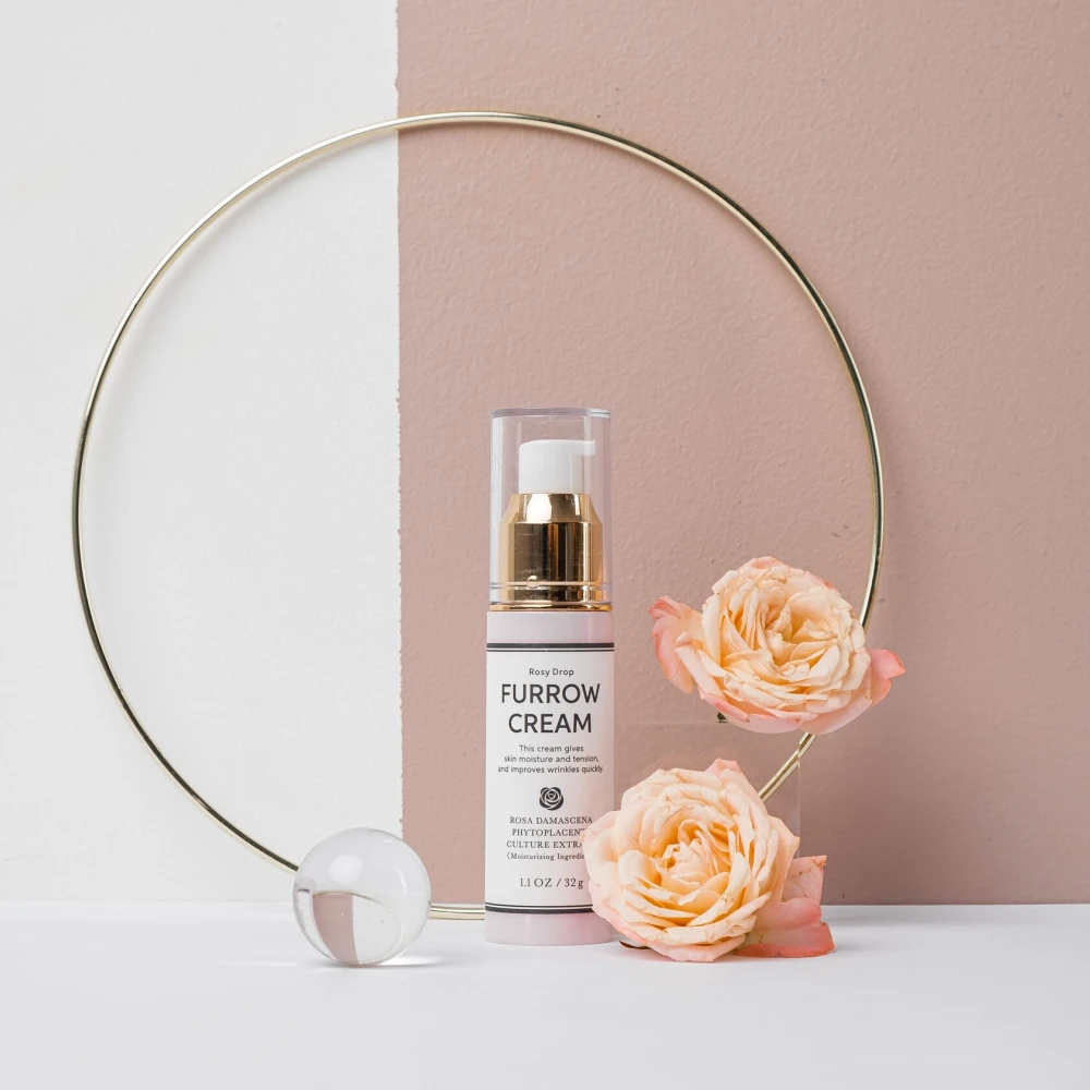 ROSY DROP Furrow Cream 32g - Зволожуючий крем проти зморшок - фото №2
